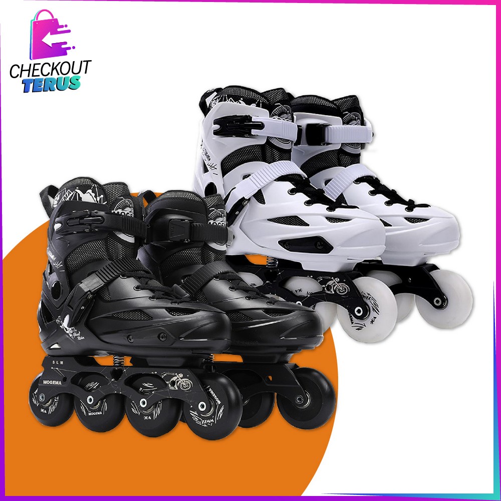 CT O10 Sepatu Roda Dewasa Power Roller Skate Sepatu Roda Pria dan Wanita Dewasa Inline Skate Dewasa