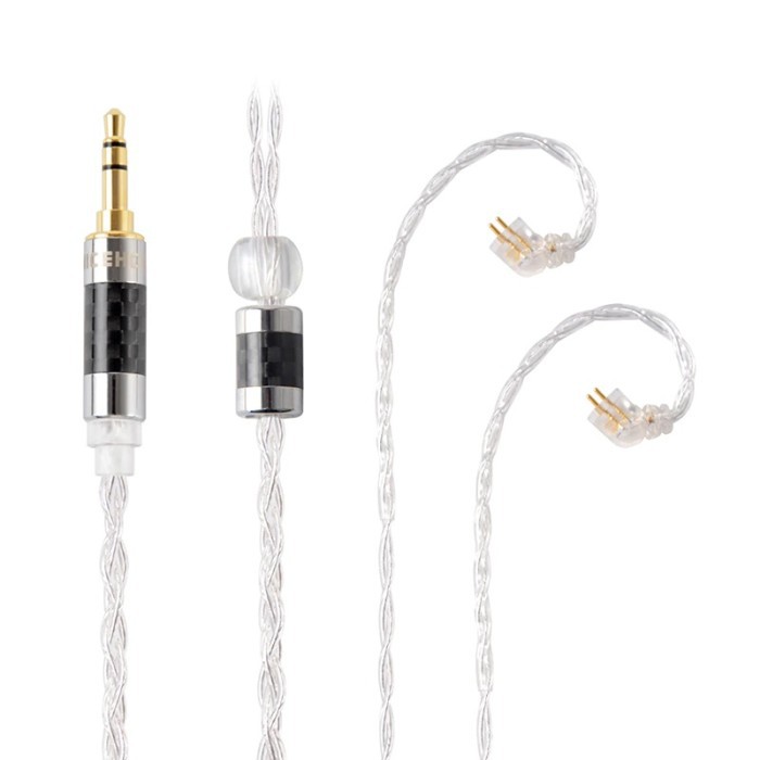 NICEHCK Litz PS 4N Litz Pure Silver Earphone Upgrade Cable - 2 Pin Type C