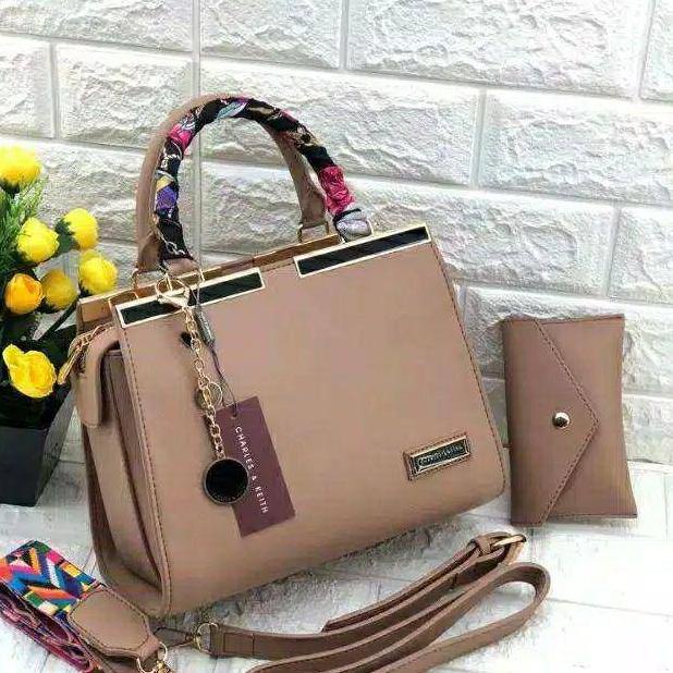 Tku31au22ĸ– TAS CK JOURS BEHEL 2 TALI FASHION BAHAN TAIGA TEBAL  WANITA
