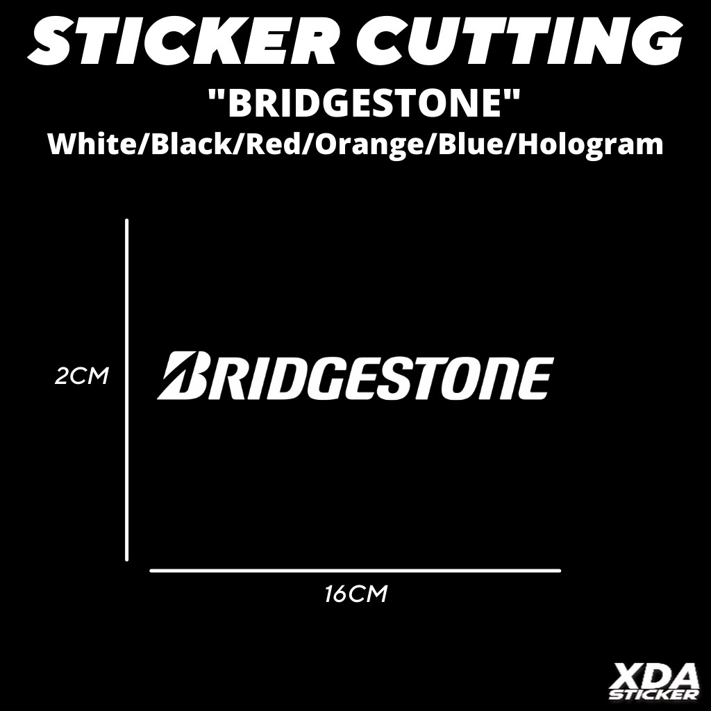 

STIKER/STICKER CUTTING BRIDGESTONE