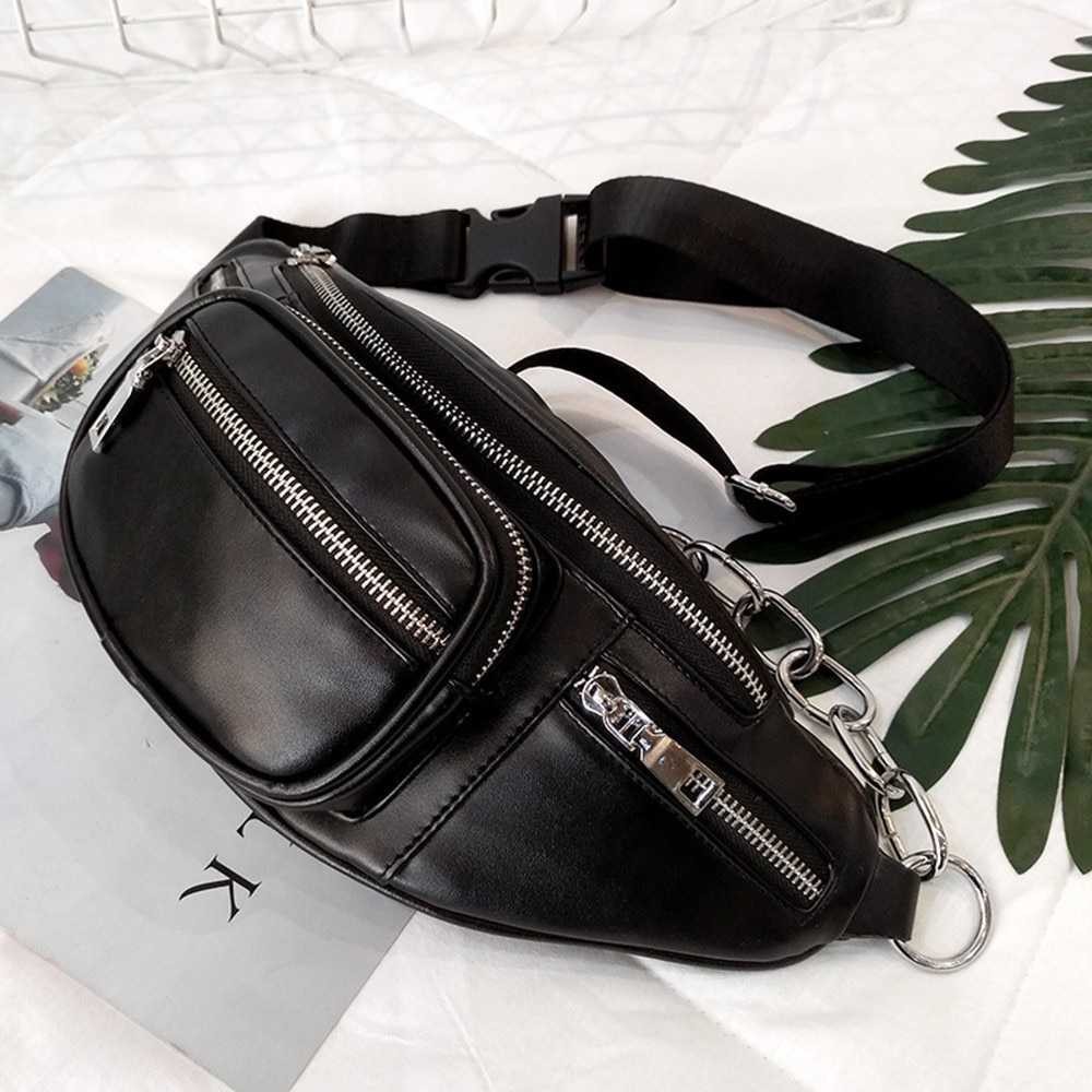 Original Import Tas Pinggang Selempang Unisex Waist Bag Pria Wanita