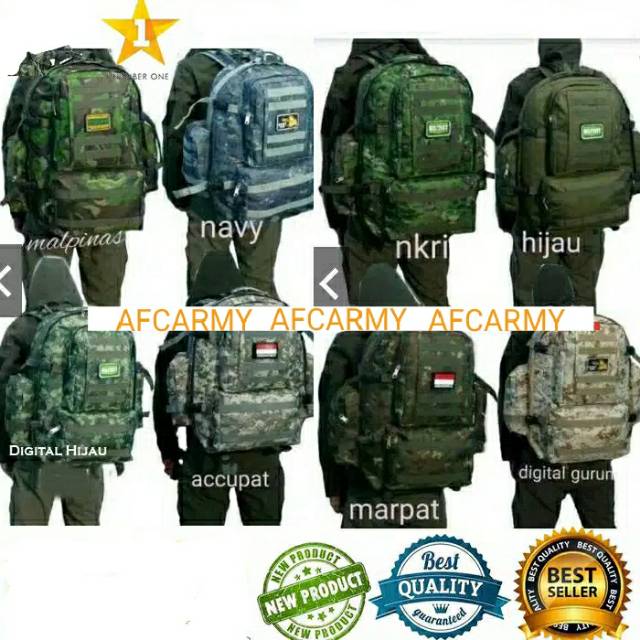 Tas Ransel Army Ukuran Besar