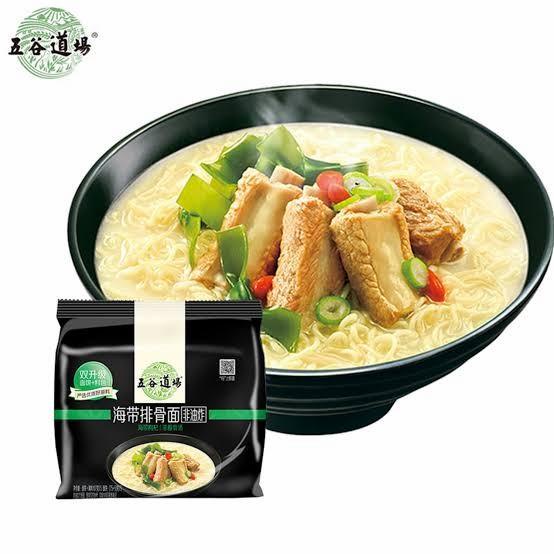 

Wu Gu Dao Chang Seaweed Pork Ribs Flavor Instant Noodles Mie Instan Best Seller