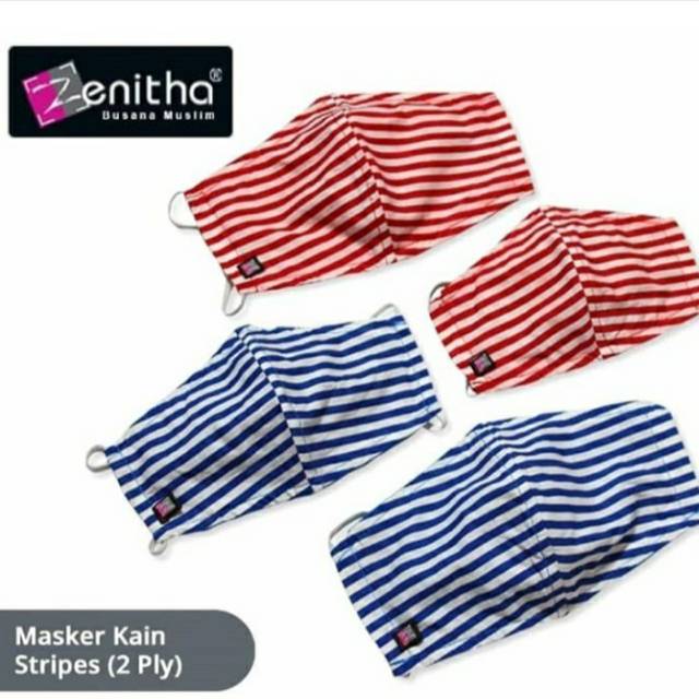 MASKER 1 &amp; 2PLY  BY ZENITHA &amp; KANAYA