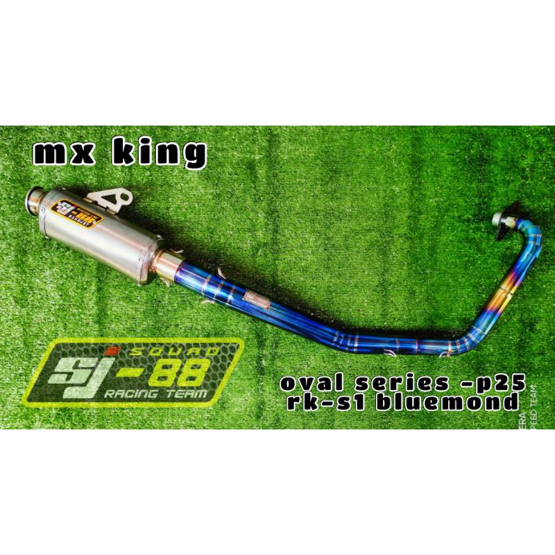 knalpot jupiter mx king mx 150 original sj88 type 3oval series rk-s1
