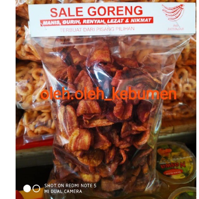 

sale pisang kering khas kebumen