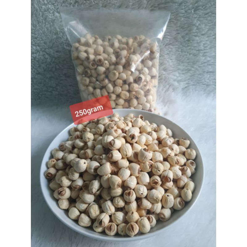 

Biji Teratai 250gram / Lian Zi/ Lotus Seed