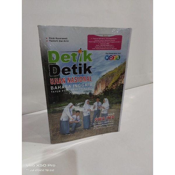 buku detik detik UN bahasa Inggris SMA