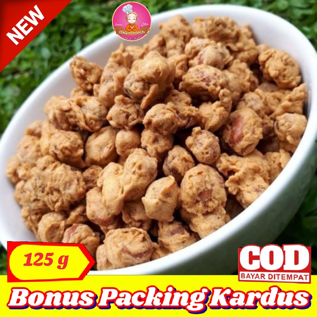 

Kacang Bandung 125g / Kacang Medan - Cemilan Ribhun - makanan ringan jajanan jadul camilan termurah jajanan murah cemilan sehat snack kiloan