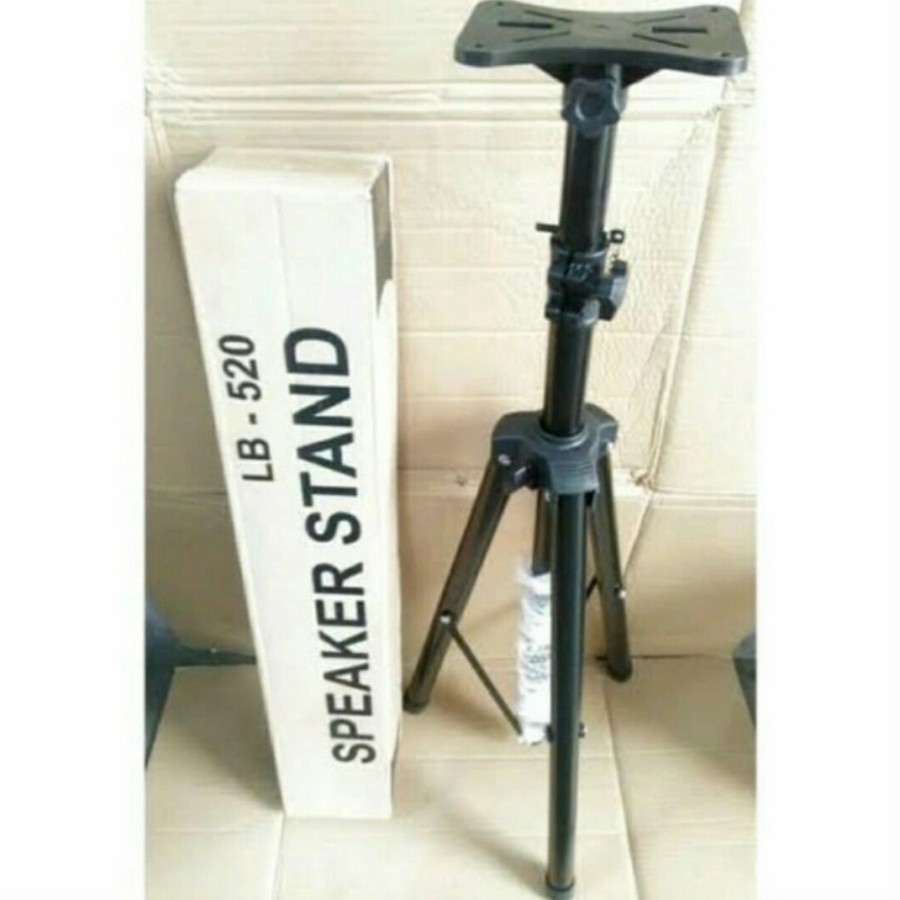 Stand Speaker /Tripod LA BASS LB-520 Speaker Bahan Besi Kokoh Super