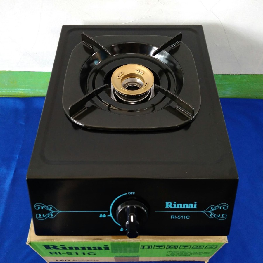 Kompor Gas Rinnai RI511C RI 511C RI-511C 1 Tungku Kompor Gas Rinai