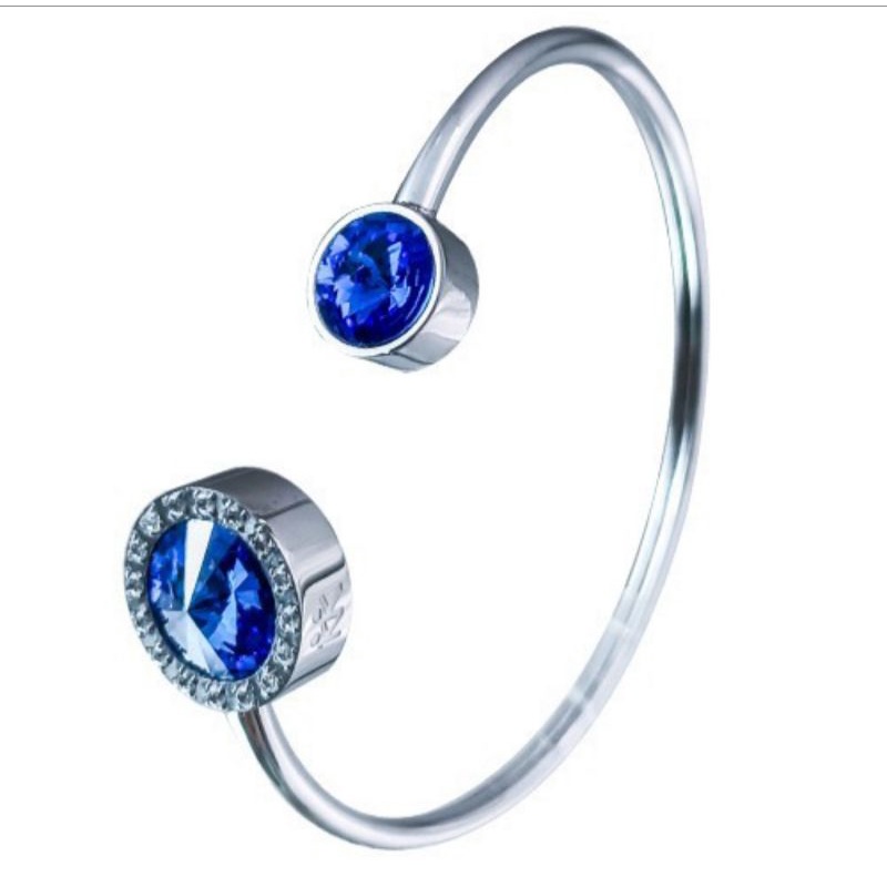 Gelang KK Liforce Blue Sapphire Bracelet/Gelang Cantik/Gelang Kesehata