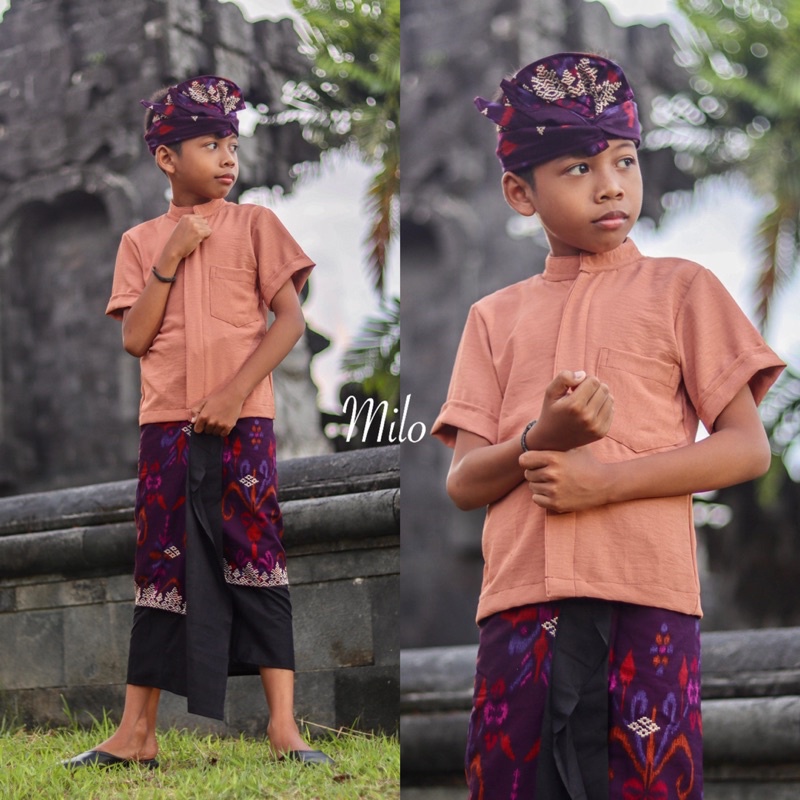 Semi Safari Airflow Anak//Baju Koko/Baju Safari anak/Baju Saja/Baca Deskripsi