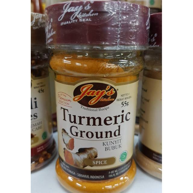 

Jay's Turmeric Ground / Bubuk Kunyit / Kunyit Bubuk