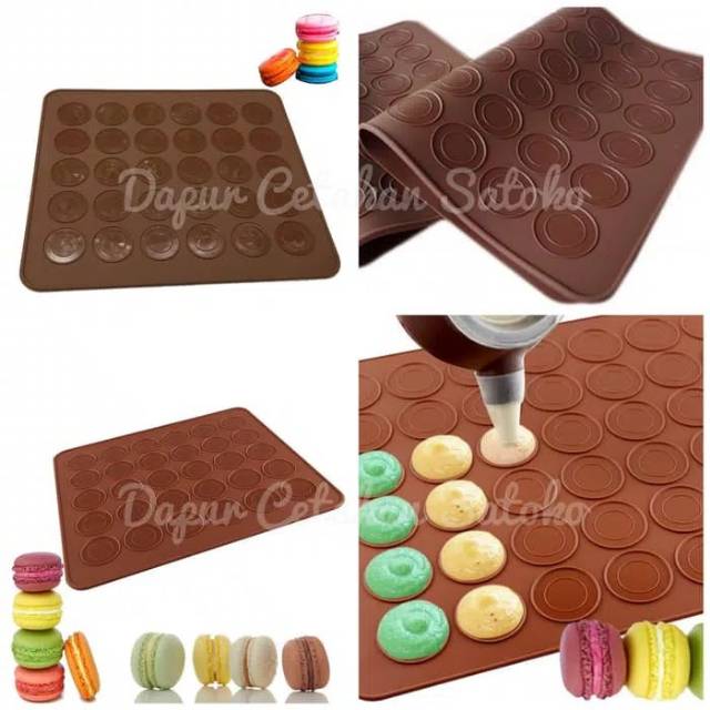 

cetakan macaron silicon