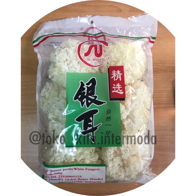 

Jamur Putih/ Jamur salju /jamur es Su Brand