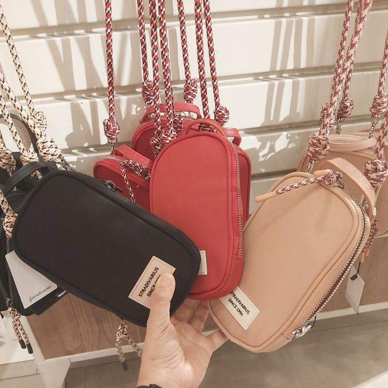 TAS SELEMPANG MINI TAS HANDPHONE STRADIVARIUS