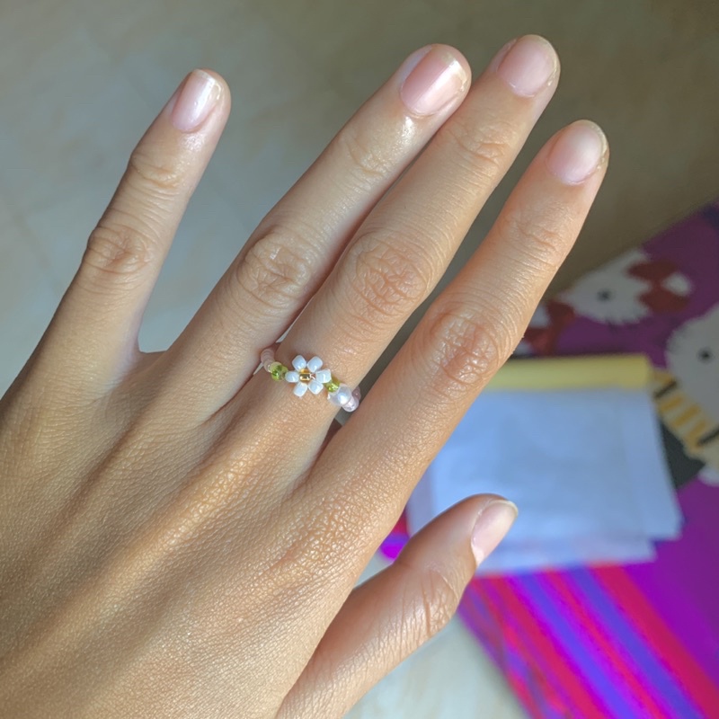 cincin manik / cincin aesthetic / ring/ aesthetic  ring / cincin korea