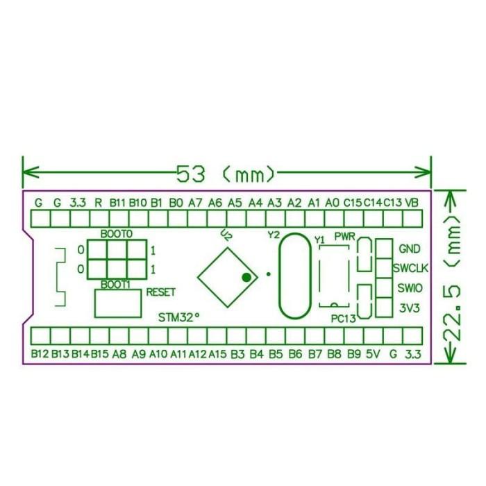 STM32F103C8T6 Arm STM32 STM 32 Minimum system minsys module module