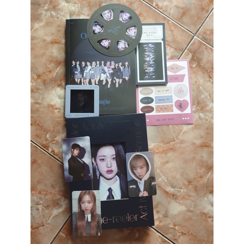 IZONE booked One-reeler scene 2 set yena wonyoung nako