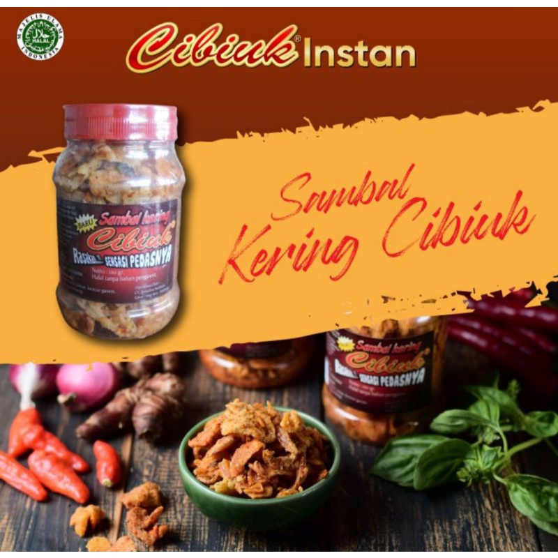 sambal kering Cibiuk