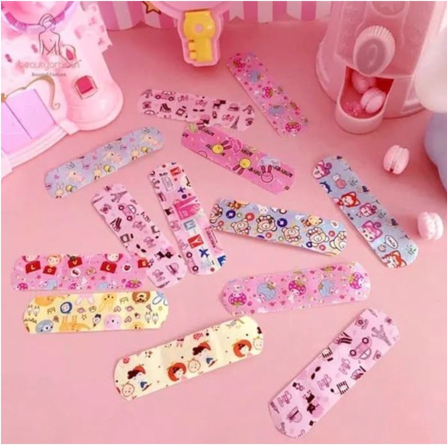 Plester Luka Karakter Plester Luka Hansaplast Kids Cartoon Anti Air Perban Karakter