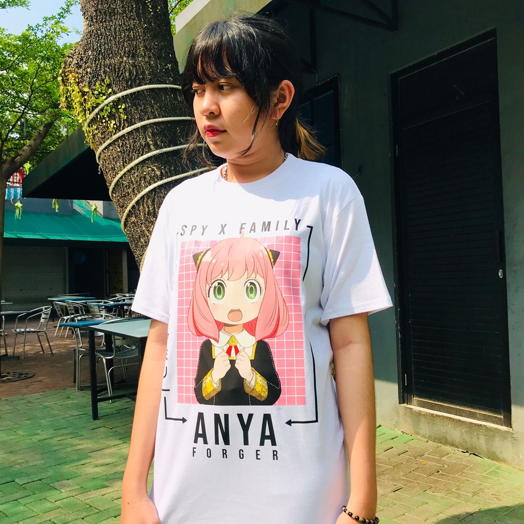 Tshirt Anya Streetwear Anime Manga SPY x Family Premium Unisex