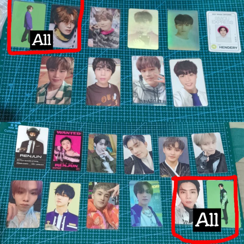 Ready stock Photocard official, PC, Album, Jewel case, season greating 2022, Glitch mode, SMCU NCT d