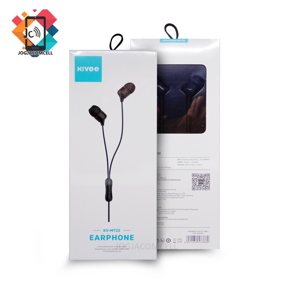 Headset Kivee KV-MT22 Earphones