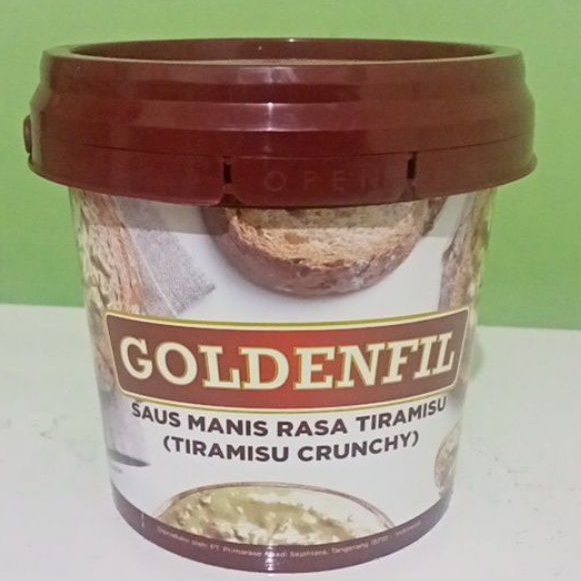 

Goldenfil Selai Tiramisu Crunchy 1kg