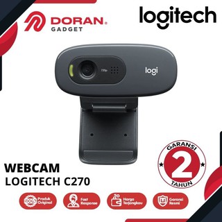 Logitech Webcam C270 Hd Original Garansi Resmi 2 Tahun