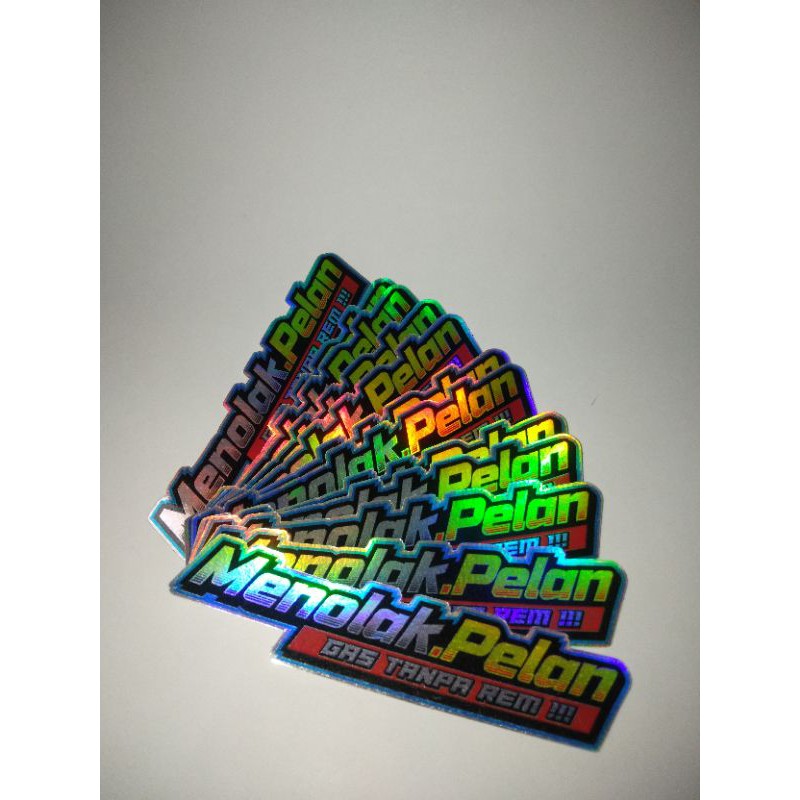 

Stiker Hologram ( Menolak Pelan )