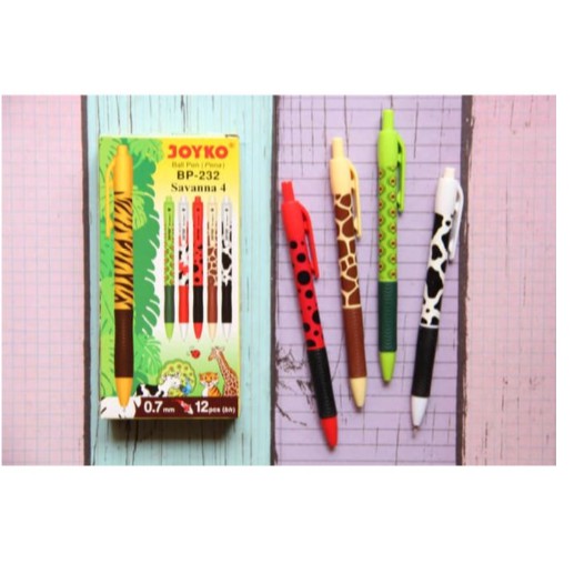 

Pulpen Joyko savanna 4 BP-232 HITAM ( Per Pcs )