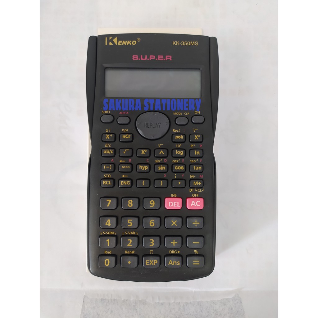 

Kalkulator ilmiah Kenko KK-350MS