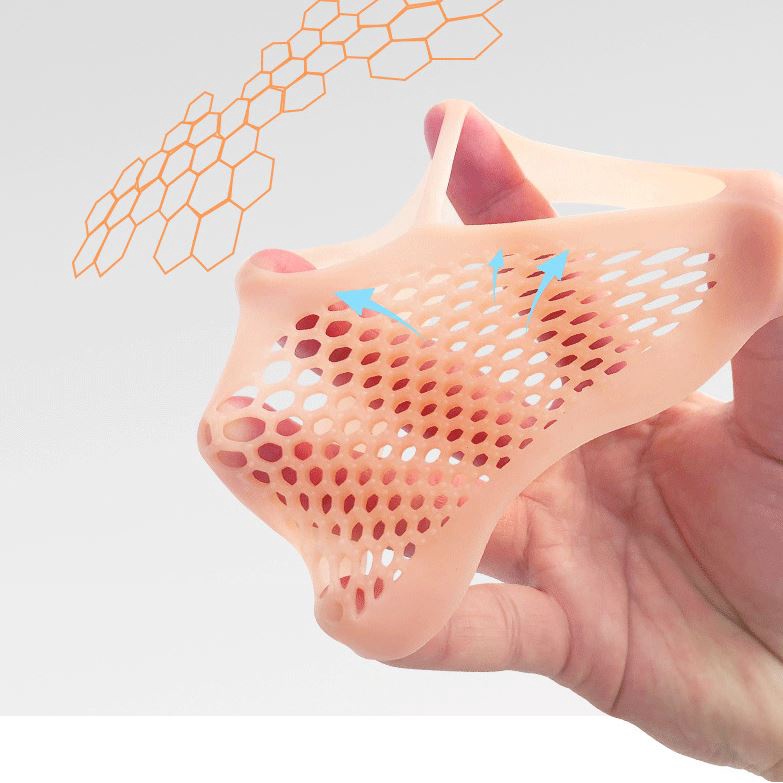 Insol Sol Insole Inshole Silikon Alas Anti Slip Bantalan Kaki Depan OSM AS106