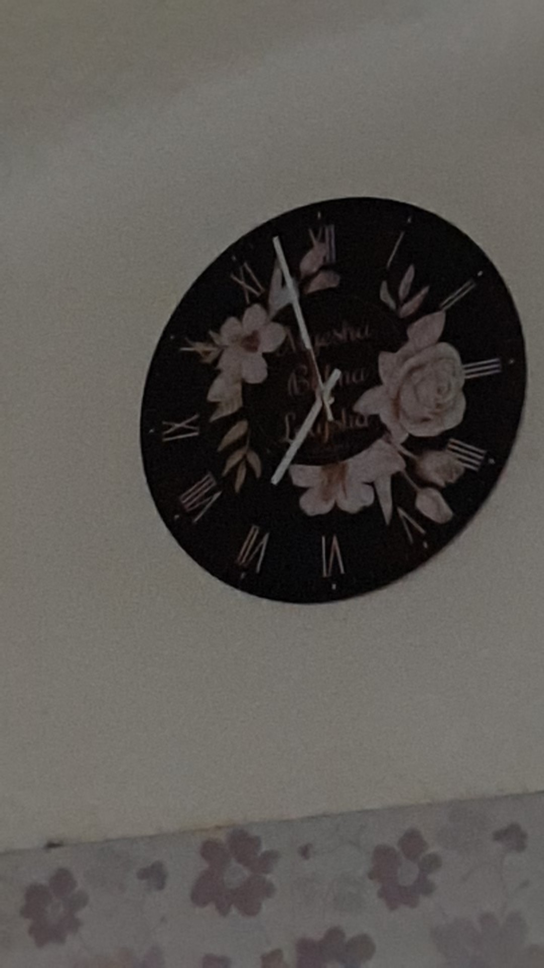 [nsbg] Jam Dinding Kayu Unik Kado Anniversary Wedding Custom Nama