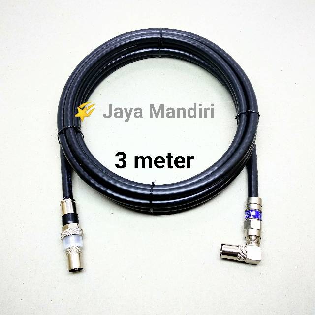 Kabel Antena TV  Ukuran 3 Meter Male to Male L