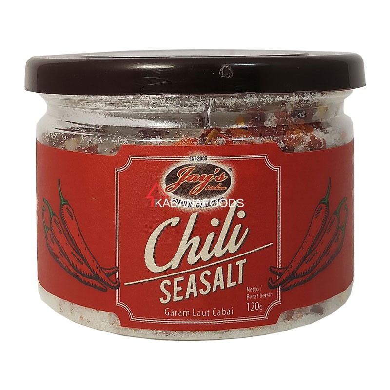 

Garam Laut Cabai Jay's Chili Seasalt 120g