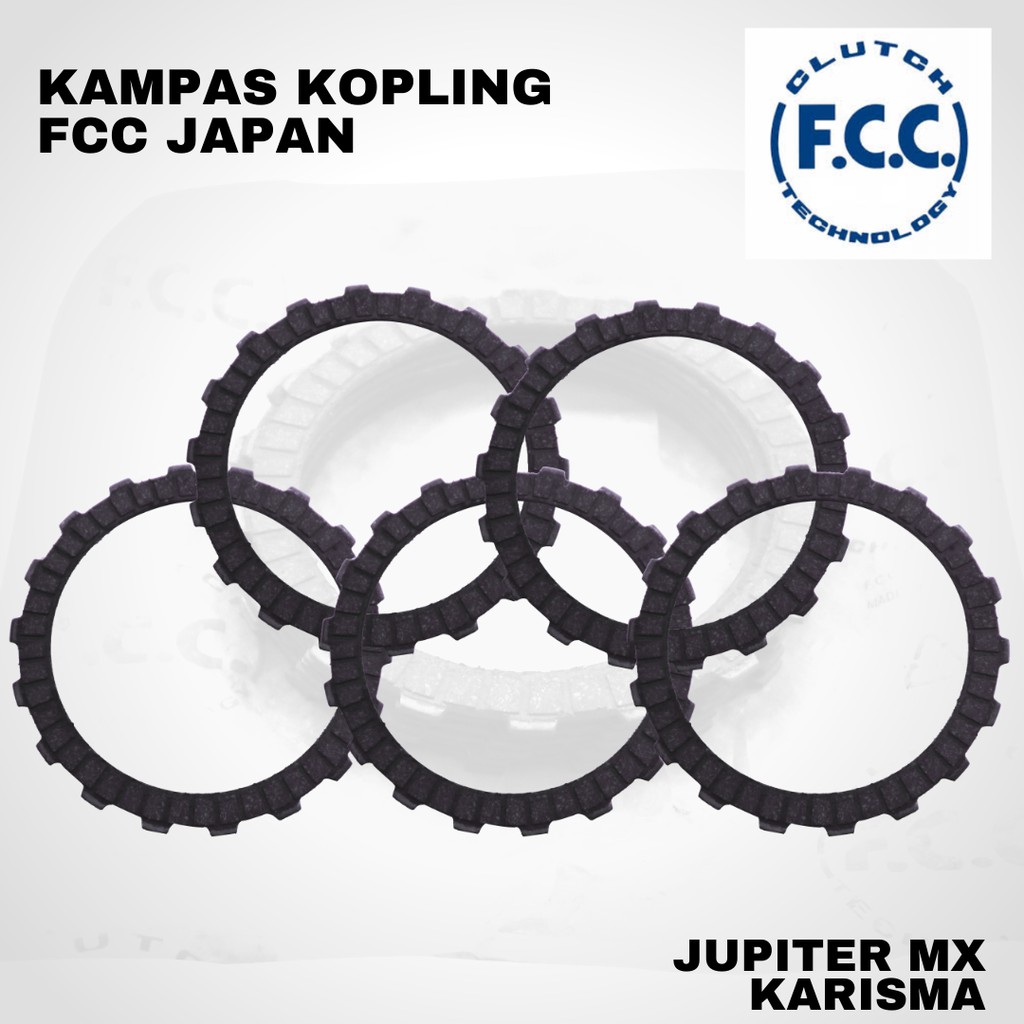 Kampas kopling karisma jupiter mx japan fcc