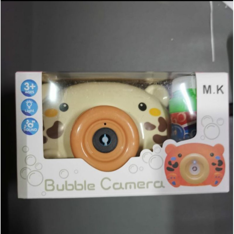 Mainan bubble camera animal lucu gelembung sabun