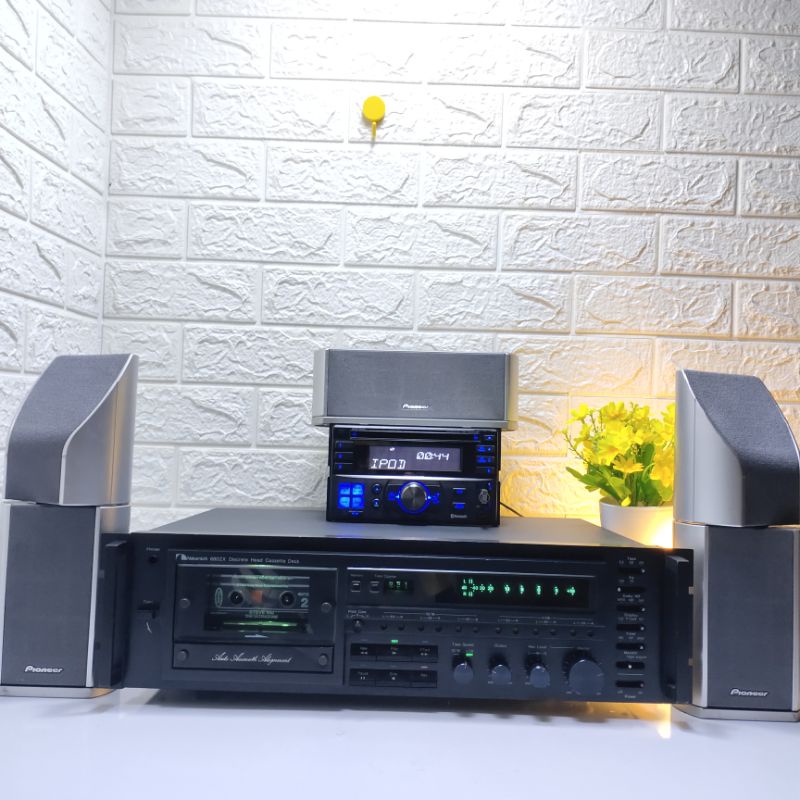Nakamichi 680ZX Tape deck 3 Head Cassette bukan Nakamichi Dragon