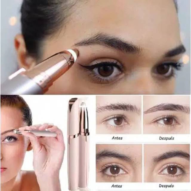 Electronic EyesBrows Trimer Device - Pencukur Alis Flawless Elektronik Otomatis Personal Care 18 Sc