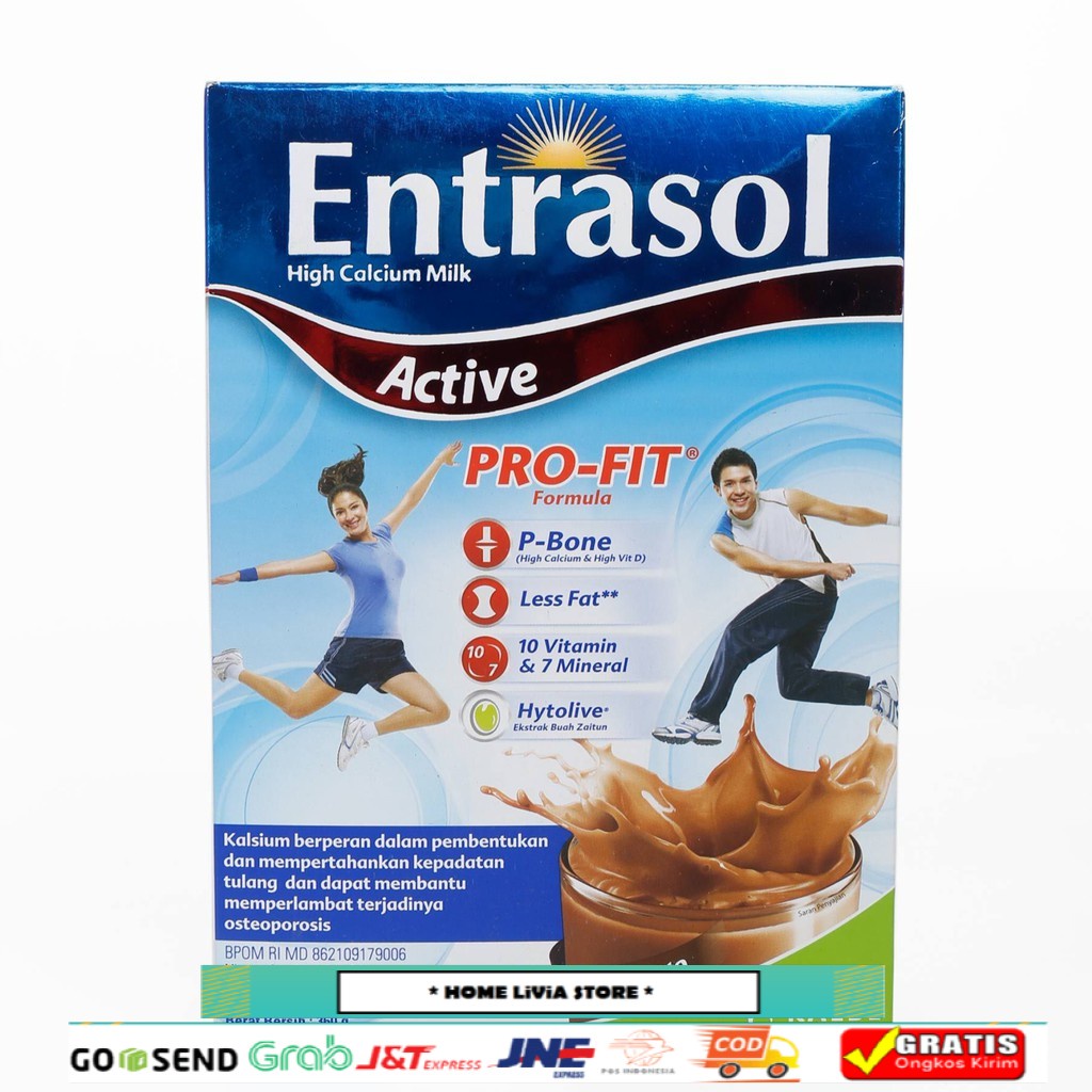 

Entrasol Active Chocolate 360 g