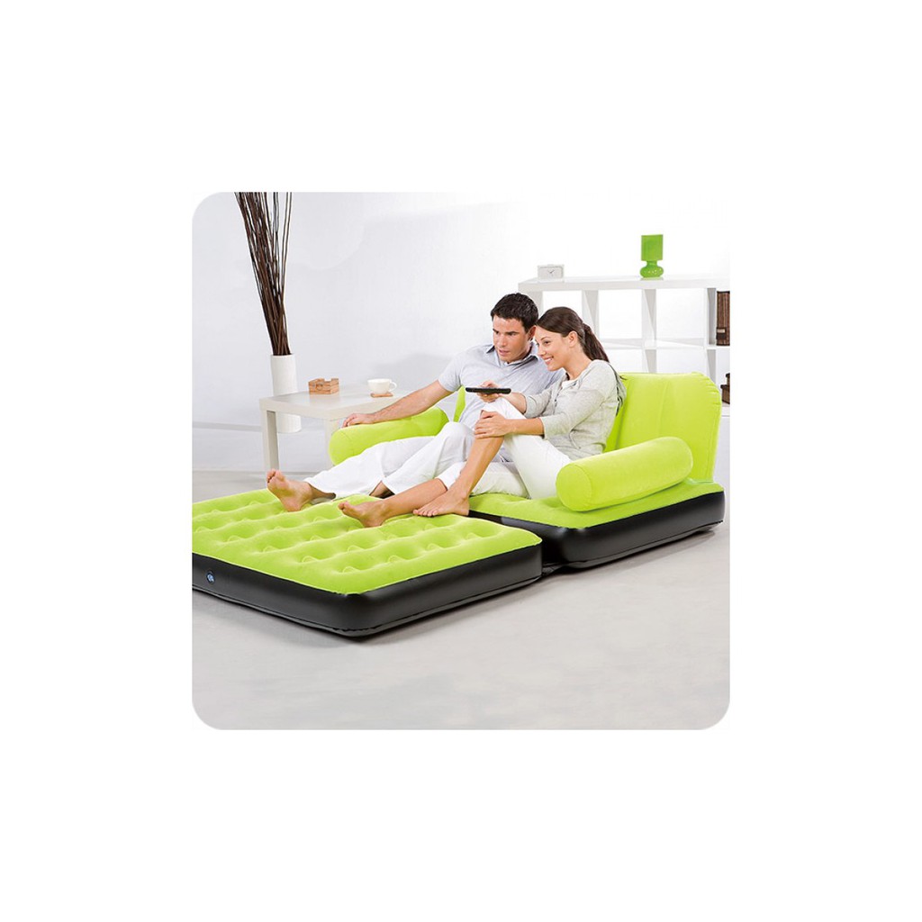 BESTWAY #67356 SOFA ANGIN DOUBLE MULTIFUNGSI DAPAT POMPA ANGIN LISTRIK