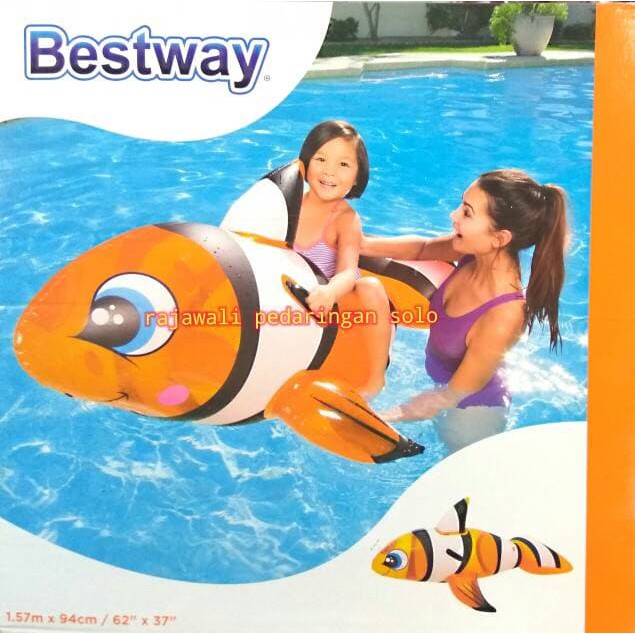 BESTWAY CLOWN FISH RIDE-ON NT A-32 / PELAMPUNG NEMO