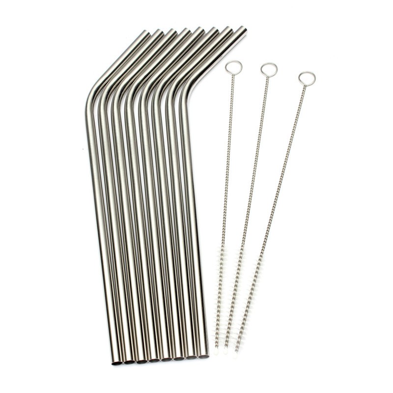 Sedotan Stainless Steel 4PCS |Straw Stainless Steel Capillary