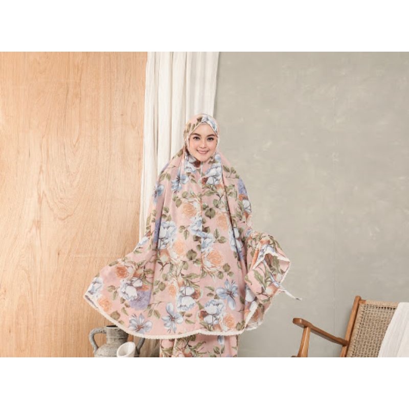 Mukena Silky Premium 2in1 mukena travel