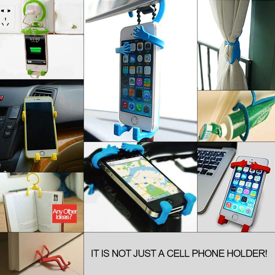 HOLDER HP PHONE HOLDER HANDPHONE PEYANGGAH HP UNIVERSAL HOLDER FUNNY FLEX