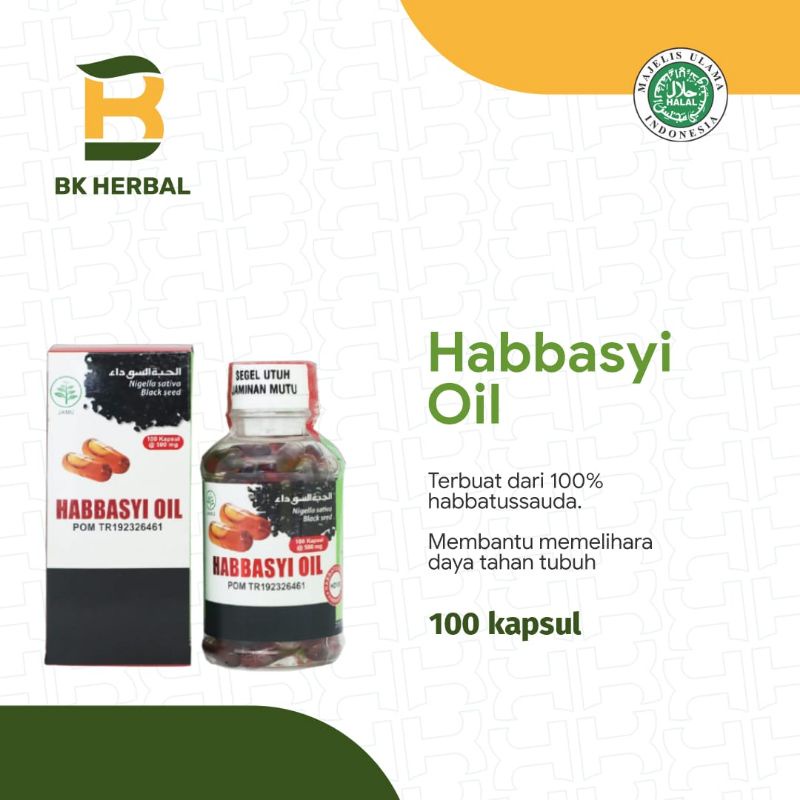 

Habbasyi Oil Kapsul isi 100 kapsul
