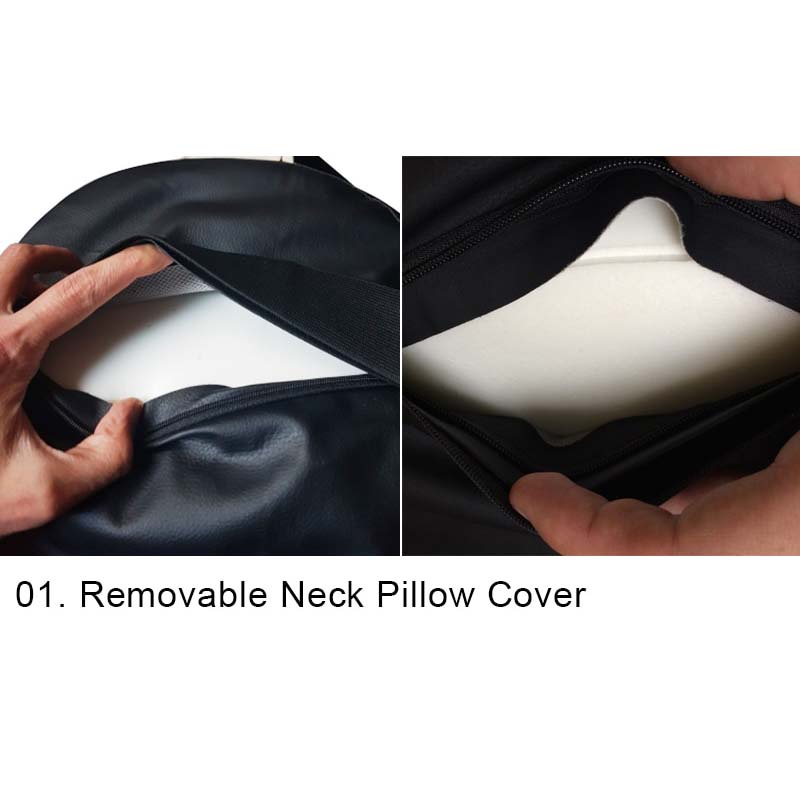 MALUOKASA Bantal Leher Kursi Mobil Ergonomis 3D Memory Foam Neck Pillow Headrest